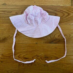 Floppy Hat Pink Stripe - UPF 50+
